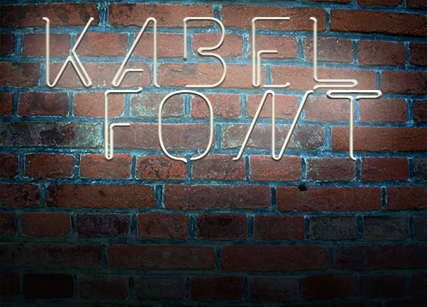 Kabel Font